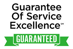 logo Guarantee of Service Excellence Guaranteed